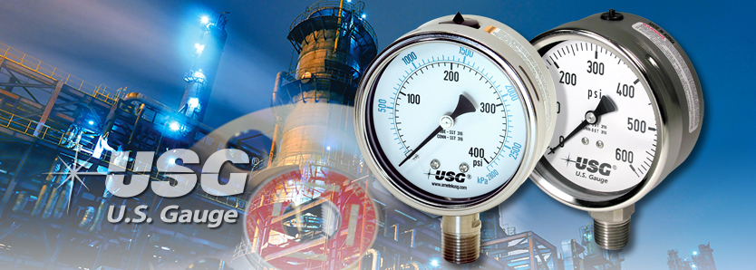 Liquid Filled Pressure Gauges for Oil & Gas