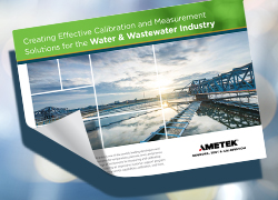 water industry measurement solutions